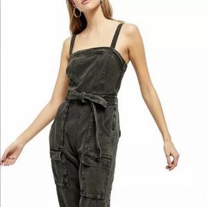 Free People Go West Utility Jumpsuit